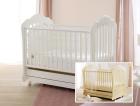 Süßes Retro Babybett mit Schaukelmechanismus Sofia